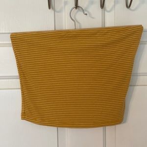 American eagle yellow tube top